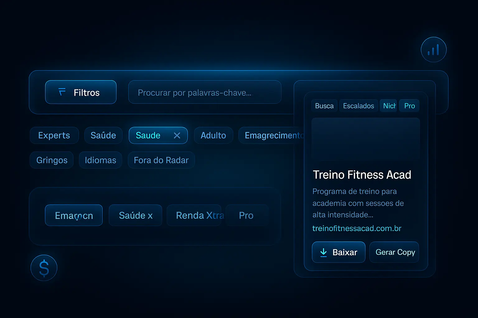 Filtros Por Nicho